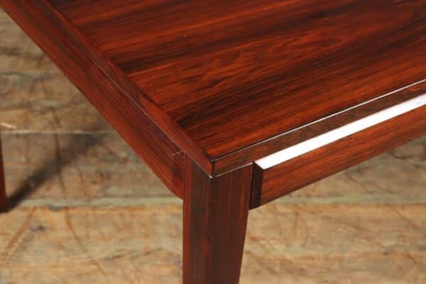 Swedish Mid Century Rosewood Coffee Table by Slutarp - Image 9