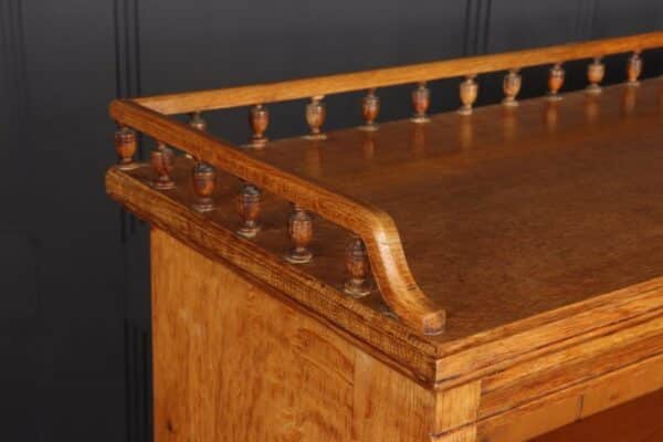 Skip to the beginning of the images gallery Antique Oak Open Bookcase circa1900 - Image 11