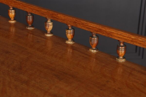 Skip to the beginning of the images gallery Antique Oak Open Bookcase circa1900 - Image 8