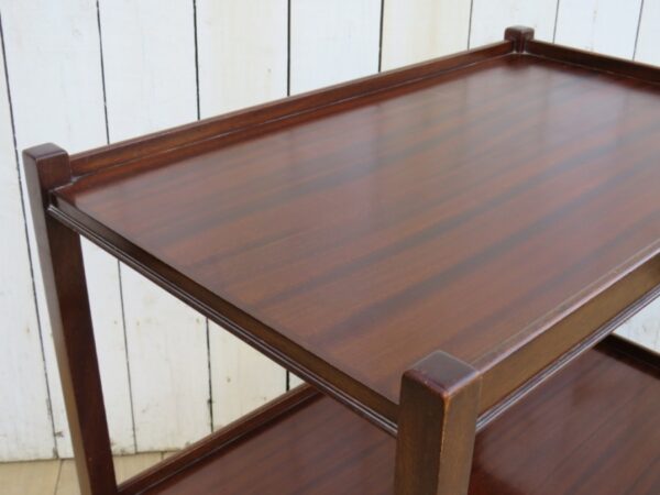 Mahogany Drinks Trolley - Image 3