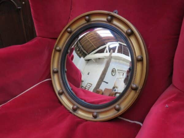 Butlers Porthole Convex Mirror butlers Antique Mirrors 6