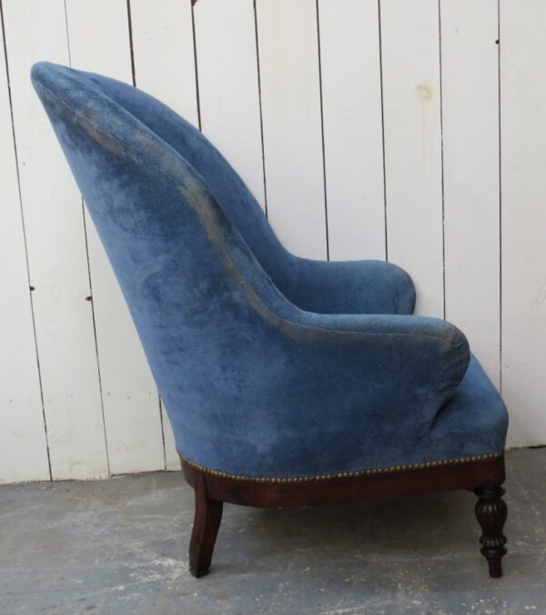 French Empire Library Armchair - Image 6