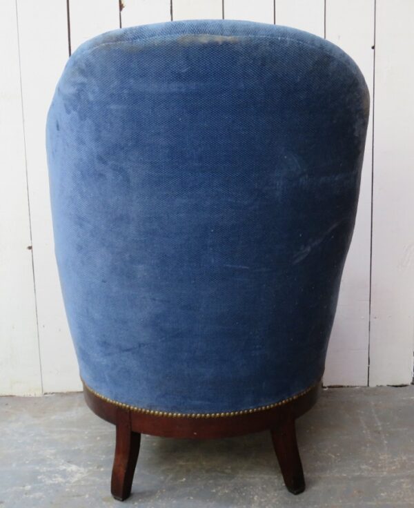 French Empire Library Armchair - Image 7