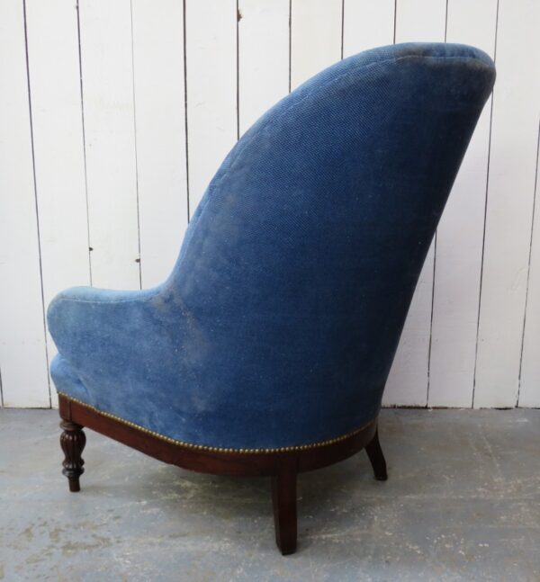 French Empire Library Armchair - Image 3