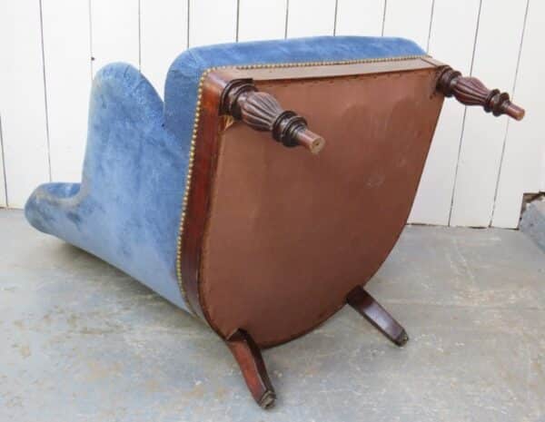 French Empire Library Armchair - Image 8
