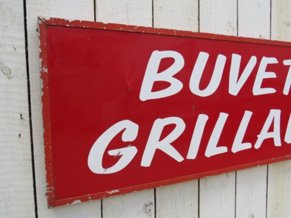 Vintage French Cafe Bar Sign - Image 5