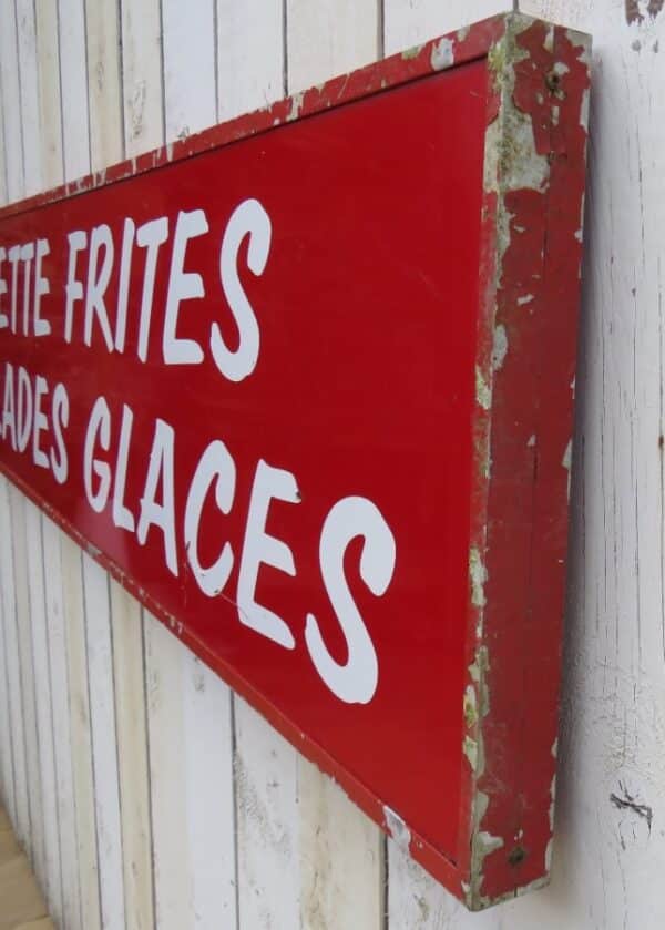 Vintage French Cafe Bar Sign - Image 3