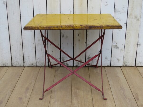Vintage French Bistro Garden Table - Image 7