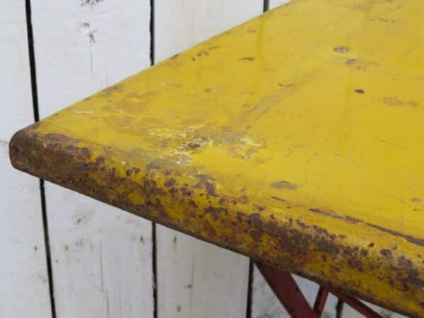 Vintage French Bistro Garden Table - Image 5