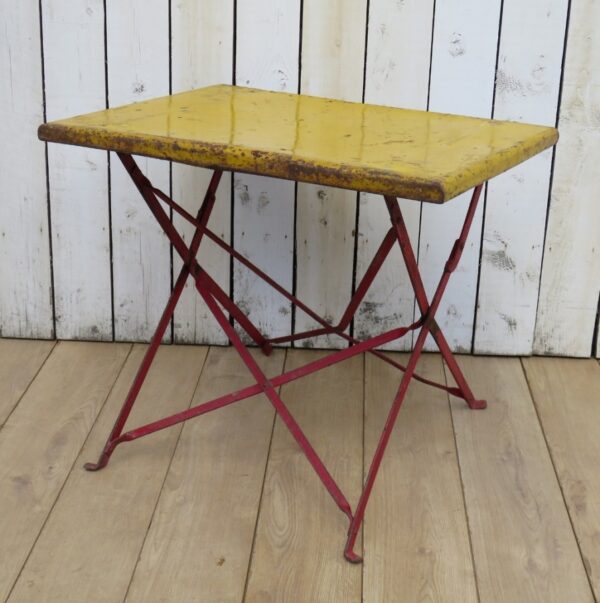 Vintage French Bistro Garden Table