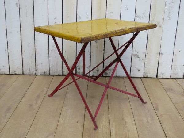 Vintage French Bistro Garden Table - Image 6