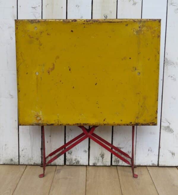 Vintage French Bistro Garden Table - Image 2