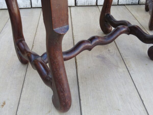 Pair Of French Oak Foot Stools - Image 6