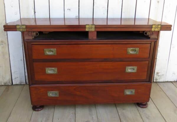 Antique French Drapers Chest Of Drawers - Image 2