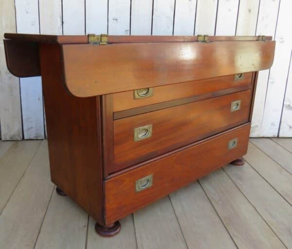 Antique French Drapers Chest Of Drawers
