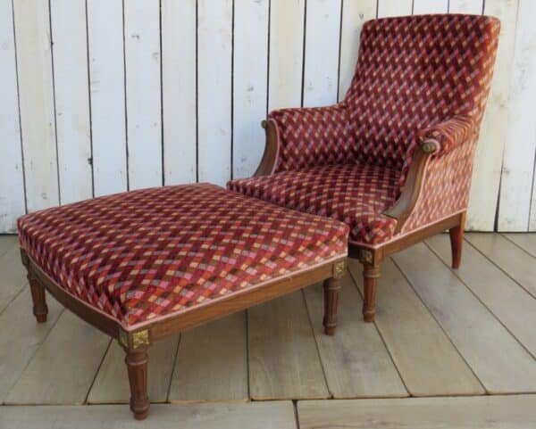 French Empire Duchesse Brisee Antique Antique Chairs 11