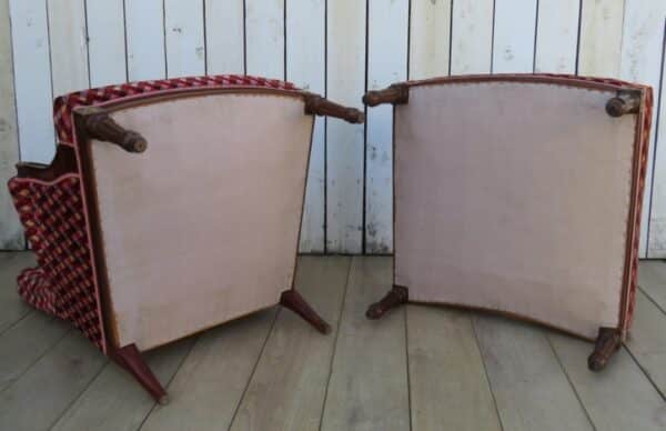 French Empire Duchesse Brisee Antique Antique Chairs 8