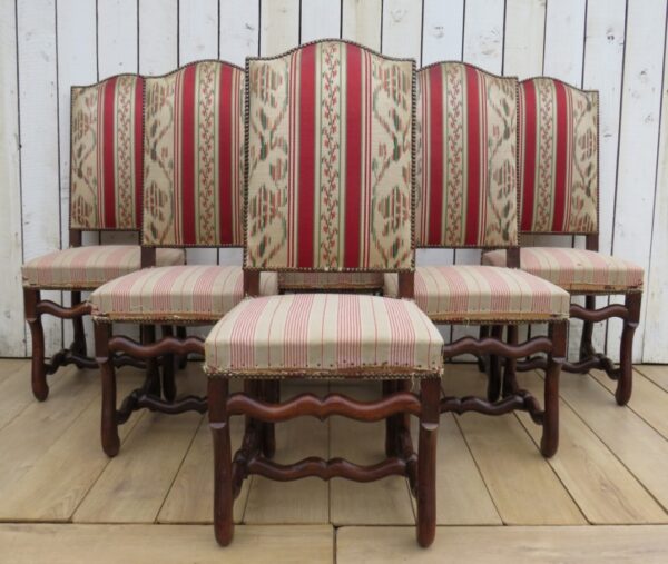 Set Of Six French Dining Chairs - Image 9