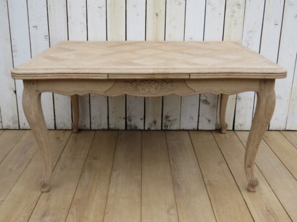 Bleached Oak Extending Dining Table bleached oak Antique Desks 11