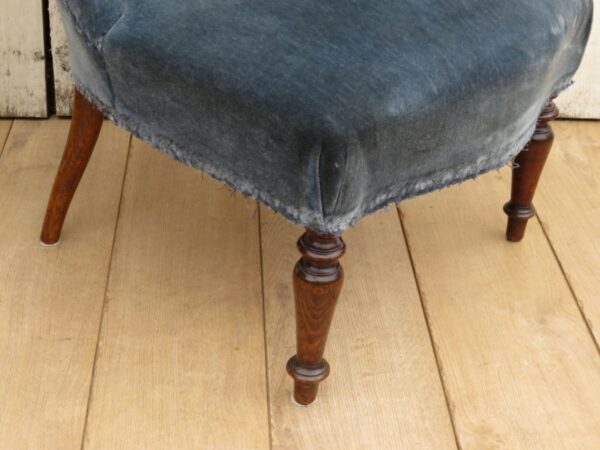 Pair Antique French Tub Chairs For Re-upholstery Antique Antique Chairs 6