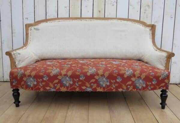 Antique French Sofa For Re-upholstery seating Antique Furniture 4