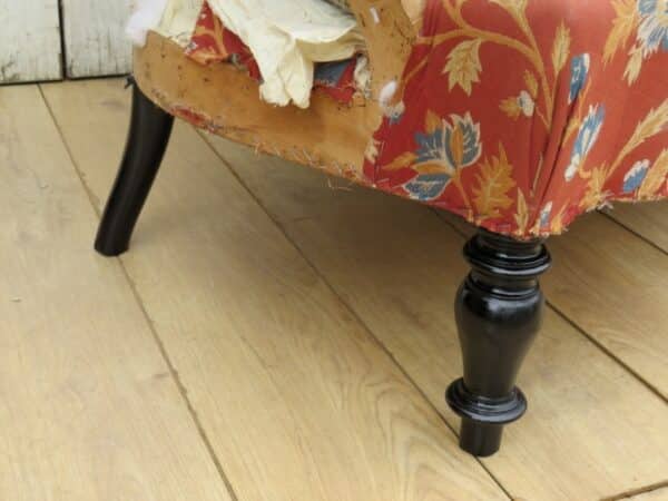 Antique French Sofa For Re-upholstery - Image 5