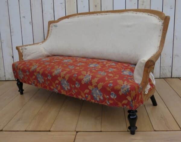 Antique French Sofa For Re-upholstery seating Antique Furniture 8