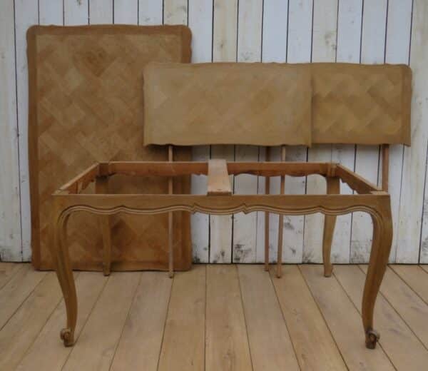 Bleached Oak Extending Dining Table - Image 6