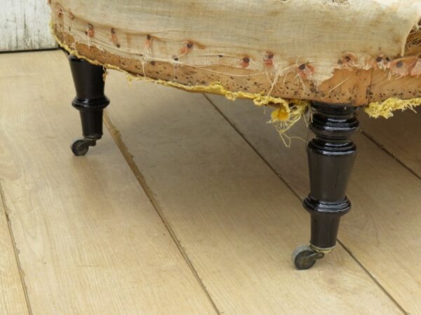 Antique French Chaise Longue For Re-upholstery - Image 4