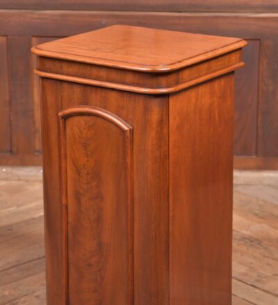 Victorian Flame Mahogany Bedside Cabinet SAI2267 - Image 2