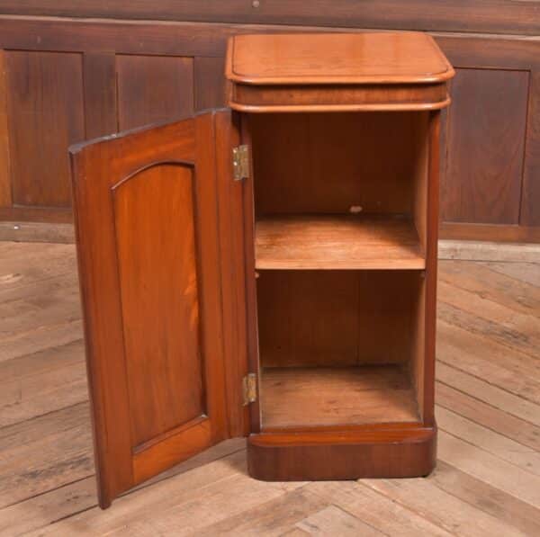 Victorian Flame Mahogany Bedside Cabinet SAI2267 Antique Cupboards 10