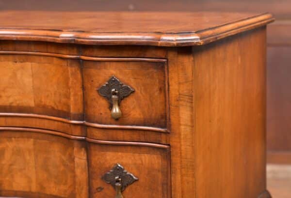 Edwardian Serpentine Chest By Bickers Of Dewsbury SAI2276 Antique Chest Of Drawers 7