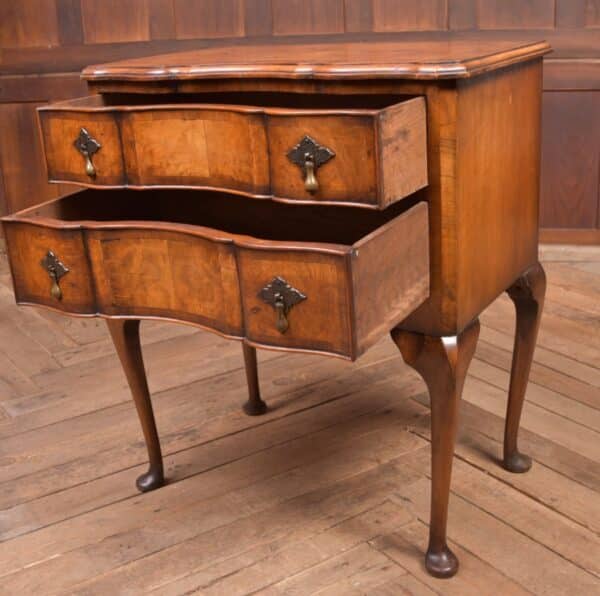 Edwardian Serpentine Chest By Bickers Of Dewsbury SAI2276 Antique Chest Of Drawers 9