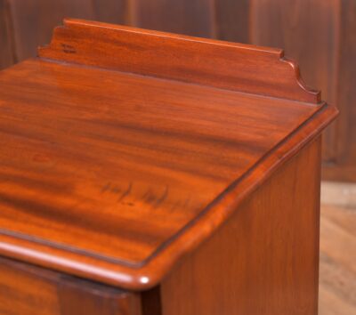 Victorian Mahogany Bedside Cabinet SAI2266 - Image 7