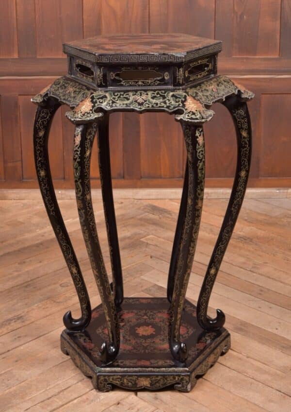 Edwardian Japanese Lacquered Stand SAI2279