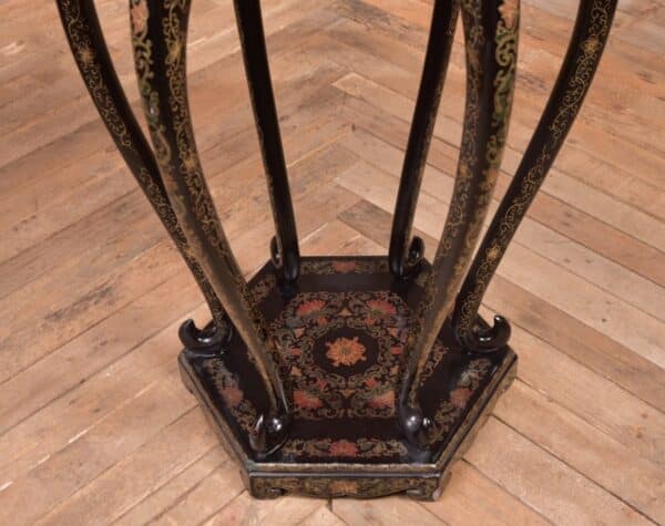 Edwardian Japanese Lacquered Stand SAI2279 - Image 4