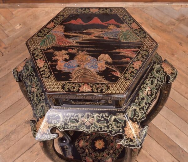 Edwardian Japanese Lacquered Stand SAI2279 Miscellaneous 8