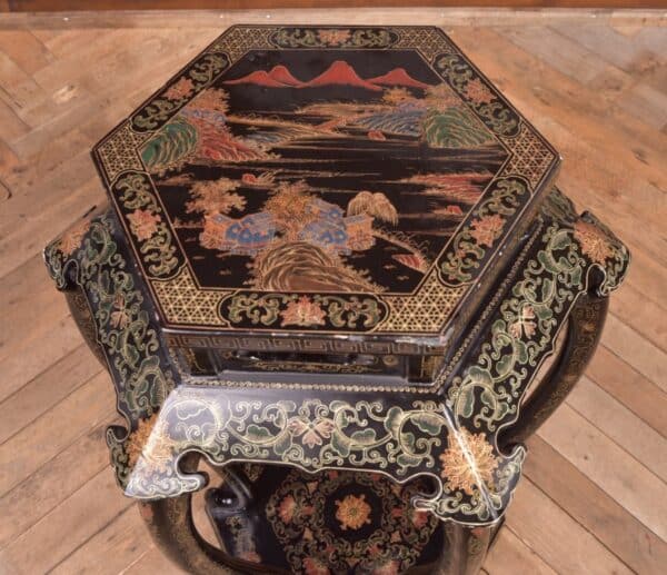Edwardian Japanese Lacquered Stand SAI2279 - Image 6
