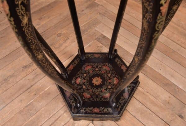 Edwardian Japanese Lacquered Stand SAI2279 - Image 7