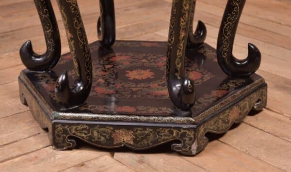 Edwardian Japanese Lacquered Stand SAI2279 - Image 10