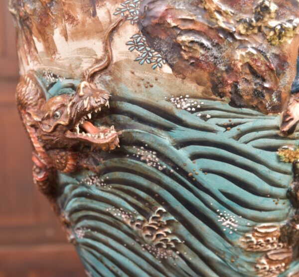 Japanese Satsuma Vase SAI2280 - Image 7