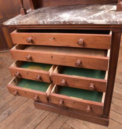 Edwardian Red Walnut Dental Cabinet SAI2265 - Image 15