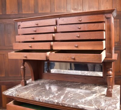 Edwardian Red Walnut Dental Cabinet SAI2265 - Image 16