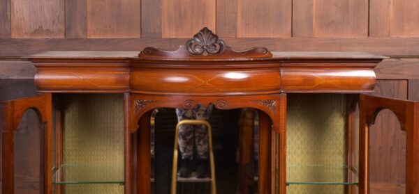 Edwardian Mahogany Inlaid Display Cabinet SAI2270 Antique Cabinets 12