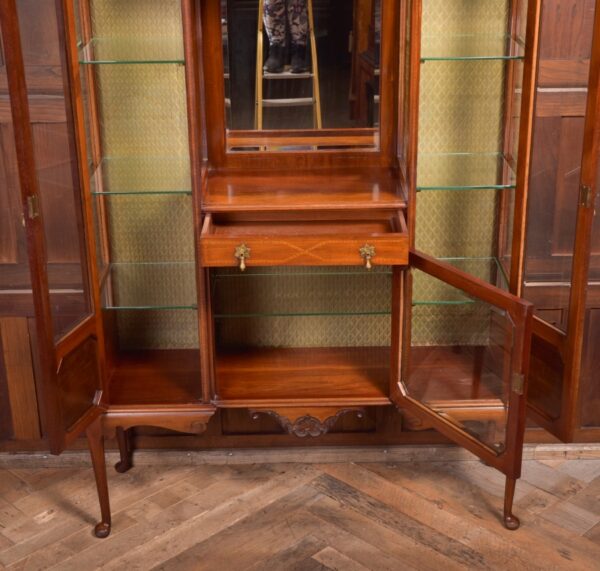 Edwardian Mahogany Inlaid Display Cabinet SAI2270 Antique Cabinets 13