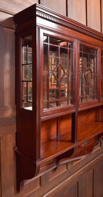 Edwardian Mahogany Wall Cabinet SAI2262 Antique Cabinets 11