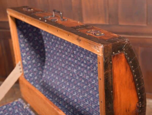 Victorian Pine Dome Top Trunk SAI2288 - Image 6