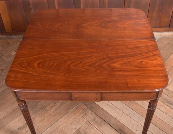 Regency Mahogany Fold Over Tea Table SAI2289 Antique Tables 9