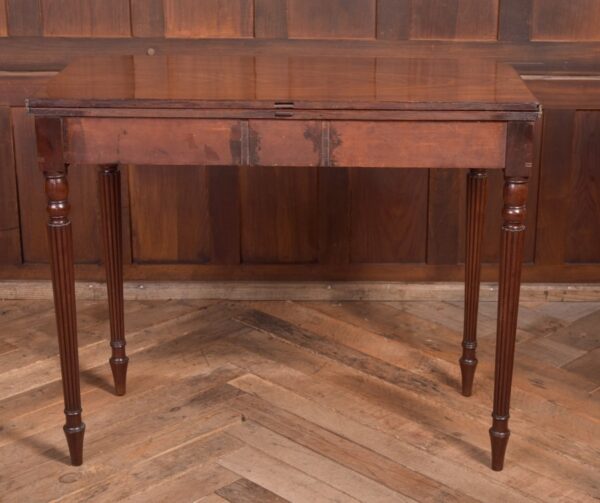 Regency Mahogany Fold Over Tea Table SAI2289 Antique Tables 12