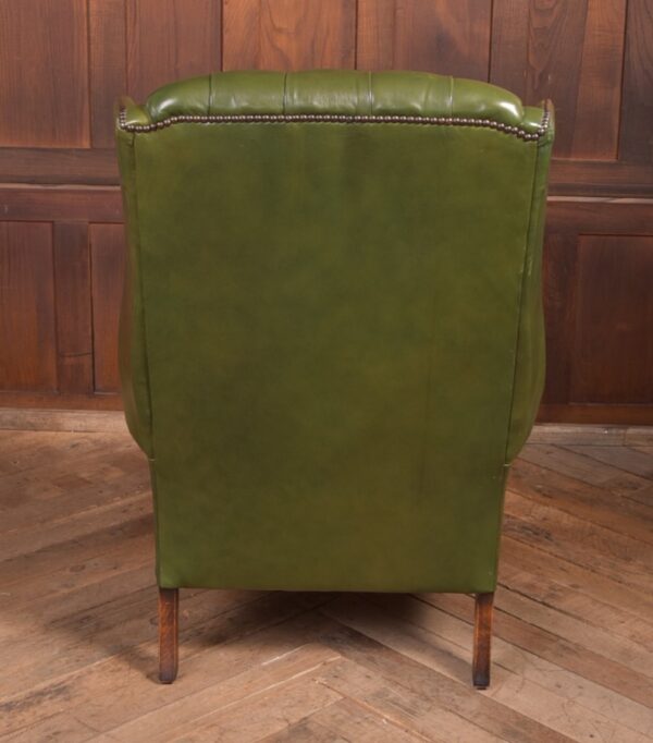 Chesterfield Wing Back Leather Chair SAI2287 - Image 6